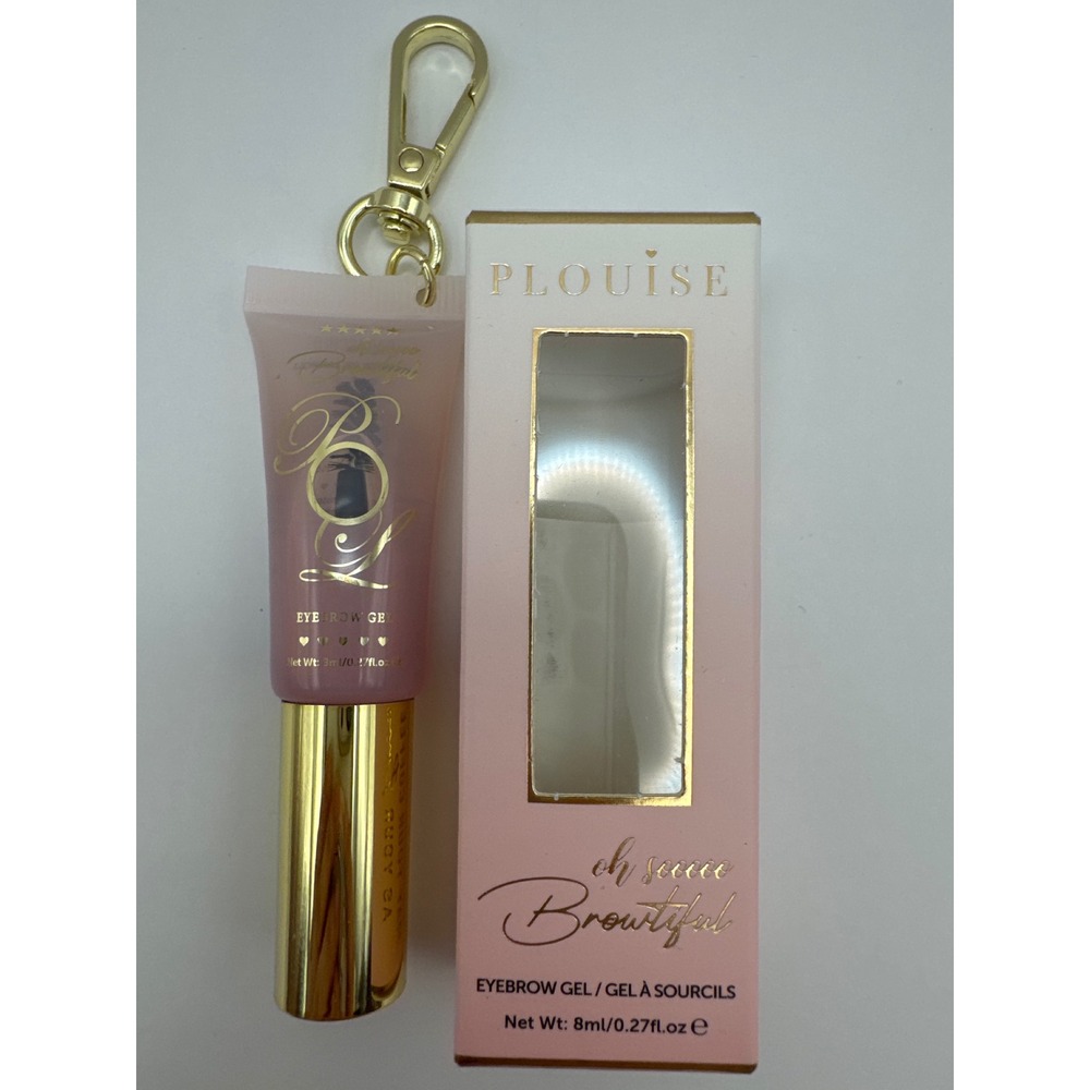 Plouise Babyccino Oh Sooo Browtiful Clear Eyebrow Gel‎ Keychain BNIB